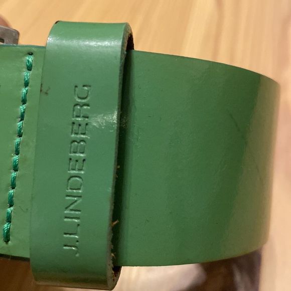 J. Lindeberg Green Belt Size 34 - Picture 2 of 4
